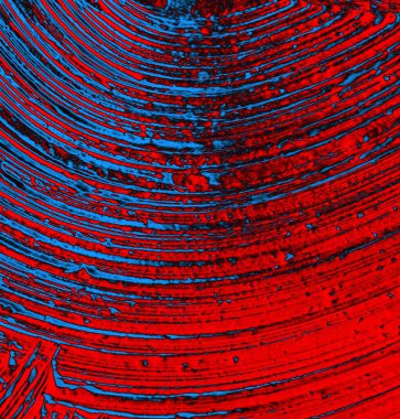 Soyut grungy desenli mavi ve kırmızı arkaplan