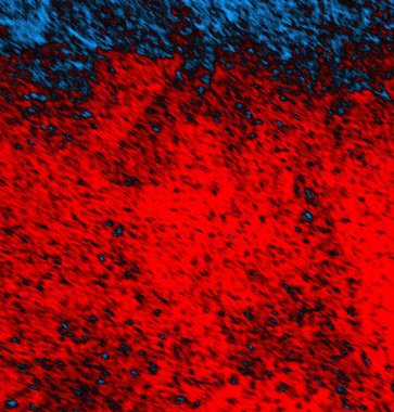 Soyut grungy desenli mavi ve kırmızı arkaplan