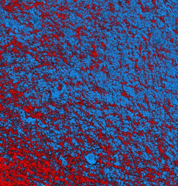 Soyut arkaplan, doku. Mavi ve kırmızı 