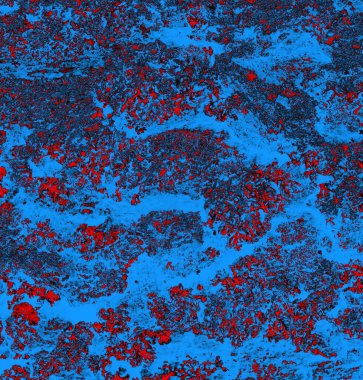 Soyut arkaplan, doku. Mavi ve kırmızı 