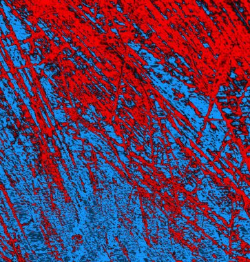 Soyut arkaplan, doku. Mavi ve kırmızı 