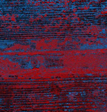 Soyut grungy desenli mavi ve kırmızı arkaplan
