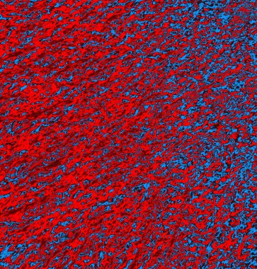 Soyut grungy desenli mavi ve kırmızı arkaplan