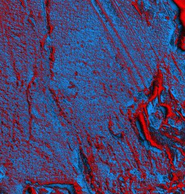 Soyut arkaplan, doku. Mavi ve kırmızı 