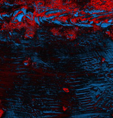 Soyut arkaplan, doku. Mavi ve kırmızı 