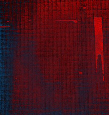 Soyut grungy desenli mavi ve kırmızı arkaplan