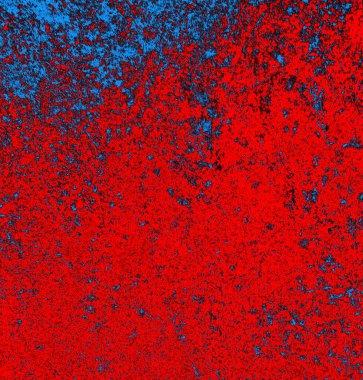 Soyut grungy desenli mavi ve kırmızı arkaplan