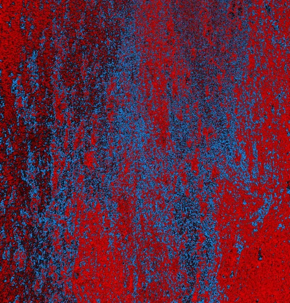 深蓝色和红色背景的粗犷质感 — 图库照片