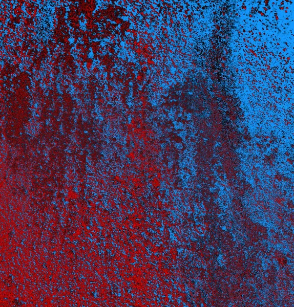 Abstrato Grungy Texturizado Azul Vermelho Fundo — Fotografia de Stock