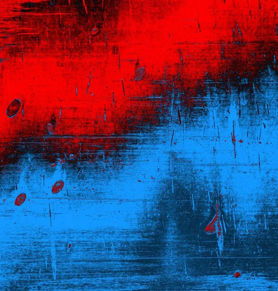 Abstrakter Hintergrund Textur Blau Und Rot — Stockfoto