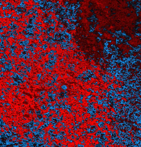 Absztrakt Grungy Texturált Kék Piros Háttér — Stock Fotó