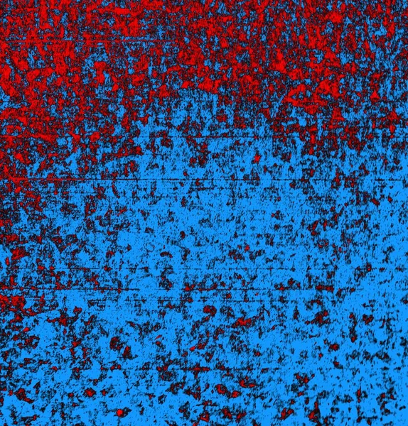 Streszczenie Grungy Teksturowane Niebieskie Czerwone Tło — Zdjęcie stockowe