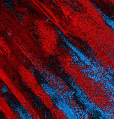 Soyut arkaplan, doku. Mavi ve kırmızı 