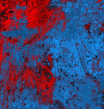 Soyut arkaplan, doku. Mavi ve kırmızı 