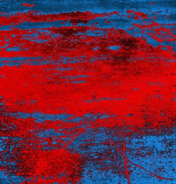 Soyut arkaplan, doku. Mavi ve kırmızı 