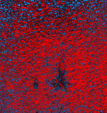 Soyut grungy desenli mavi ve kırmızı arkaplan