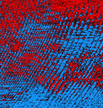 Soyut arkaplan, doku. Mavi ve kırmızı 