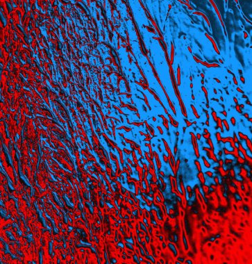 Soyut arkaplan, doku. Mavi ve kırmızı 