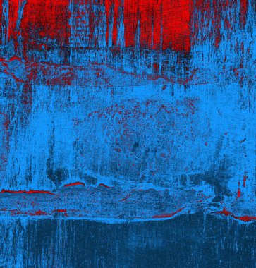 Soyut arkaplan, doku. Mavi ve kırmızı 