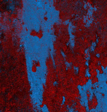 Soyut arkaplan, doku. Mavi ve kırmızı 