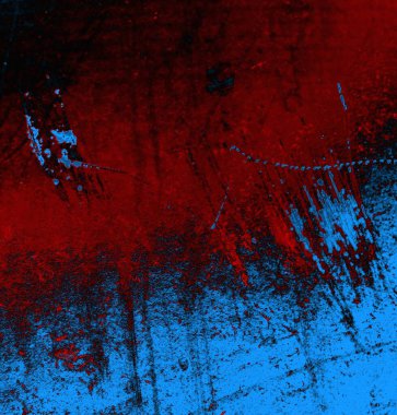 Soyut arkaplan, doku. Mavi ve kırmızı 