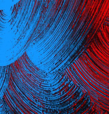 Soyut arkaplan, doku. Mavi ve kırmızı 