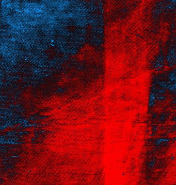 Soyut grungy desenli mavi ve kırmızı arkaplan