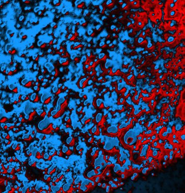 Soyut arkaplan, doku. Mavi ve kırmızı 