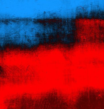 Soyut grungy desenli mavi ve kırmızı arkaplan