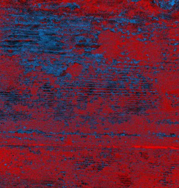 Soyut grungy desenli mavi ve kırmızı arkaplan