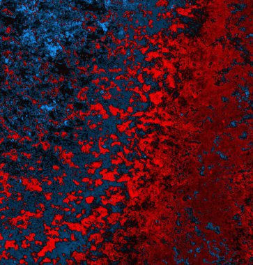 Soyut arkaplan, doku. Mavi ve kırmızı 