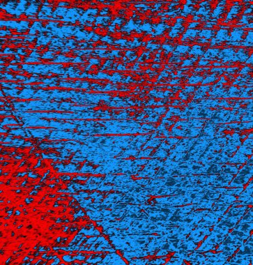 Soyut arkaplan, doku. Mavi ve kırmızı 