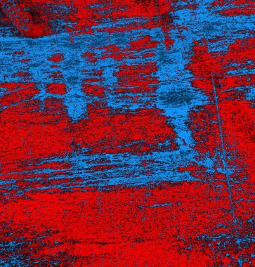 Soyut arkaplan, doku. Mavi ve kırmızı 