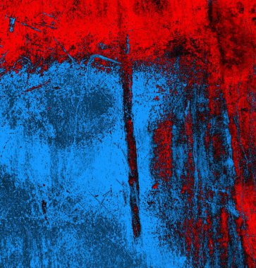 Soyut arkaplan, doku. Mavi ve kırmızı 