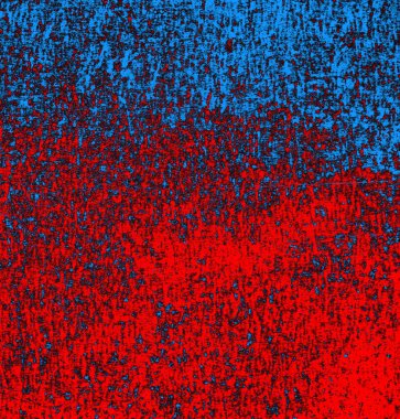 Soyut grungy desenli mavi ve kırmızı arkaplan