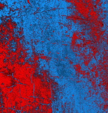 Soyut arkaplan, doku. Mavi ve kırmızı 