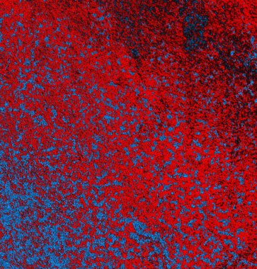 Soyut arkaplan, doku. Mavi ve kırmızı 