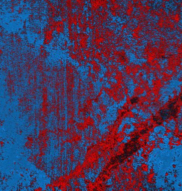 Soyut arkaplan, doku. Mavi ve kırmızı 