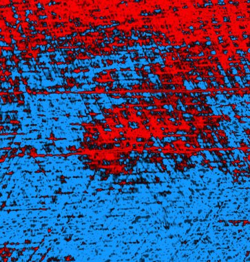 Soyut arkaplan, doku. Mavi ve kırmızı 