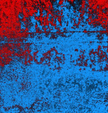 Soyut arkaplan, doku. Mavi ve kırmızı 