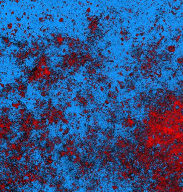 Soyut arkaplan, doku. Mavi ve kırmızı 