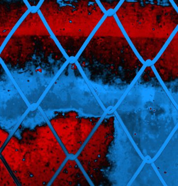 Soyut arkaplan, doku. Mavi ve kırmızı 