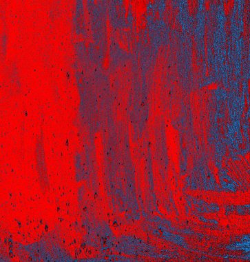 Soyut grungy desenli mavi ve kırmızı arkaplan