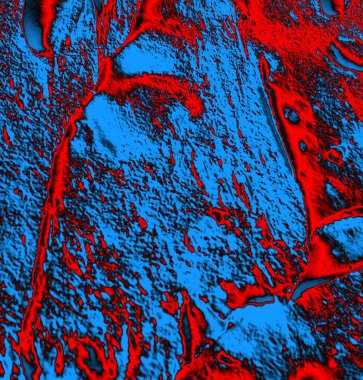 Soyut arkaplan, doku. Mavi ve kırmızı 