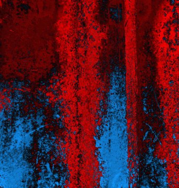 Soyut arkaplan, doku. Mavi ve kırmızı 