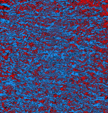 Soyut arkaplan, doku. Mavi ve kırmızı 