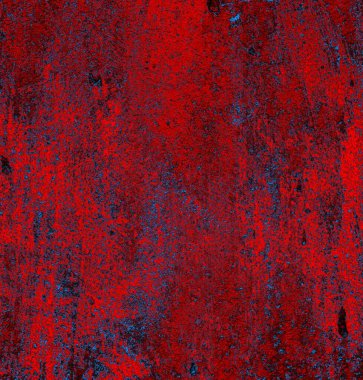 Soyut grungy desenli mavi ve kırmızı arkaplan