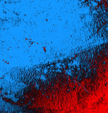 Soyut arkaplan, doku. Mavi ve kırmızı 