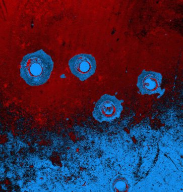 Soyut arkaplan, doku. Mavi ve kırmızı 