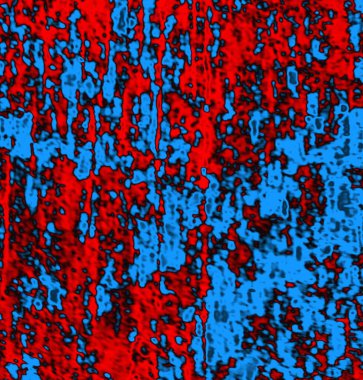 Soyut arkaplan, doku. Mavi ve kırmızı 